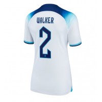 Fotballdrakt Dame England Kyle Walker #2 Hjemmedrakt VM 2022 Kortermet